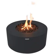 ELEMENTI Feuerschale Ø 87 cm Schwarz