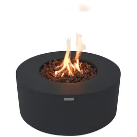 ELEMENTI Feuerschale Ø 87 cm Schwarz