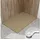WITEN&NOCK SMC Duschwanne 140x90cm braun Brausewanne Duschtasse extra flache Steinoptik Antirutsch inkl. Abdeckung und Ablaufgarnitur Ø90mm Siphon