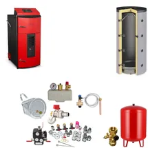 Attack Holzvergaserkessel | SLX 30 Profi | 30 kW | Komplettset 2