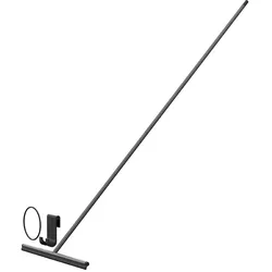 Frost Nova2 XL Duschabzieher mit langem Stiel schwarz gebürstet