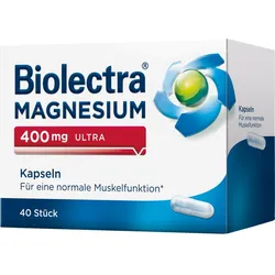 Biolectra Magnesium 400mg Ultra 40 ST