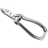 Bizzico Alpen professionelle Nagelzange, Stahl AISI 420, mattiert, Federöffnung, 13.8 cm