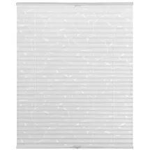 Lichtblick Plissee Klemmfix, ohne Bohren, verspannt, blickdicht (Effekt: Planze, 45 x 130 cm