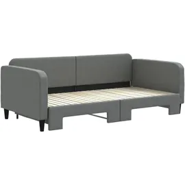 vidaXL Tagesbett 100 x 200 cm Dunkelgrau