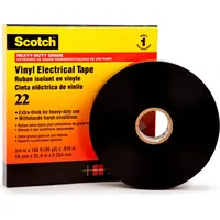 3M Deutschland PVC Elektro-Isolierband 19 mm x 33 m,