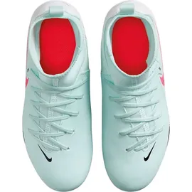 Nike Phantom Luna 2 Club Sneaker, Mint Atomic Red Off Noir, 33