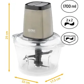 First Austria TZS First Austria Zerkleinerer 1,7L Multizerkleinerer