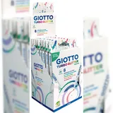 Giotto Turbo Glitter 8 St. Pastell