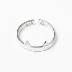 Silber-Ring Cat Hug Silver