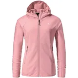 Schöffel Damen Fleece Hoody Style Cascata WMS, Fleecejacke mit Kapuze aus 2-Wege-Stretch, wärmende Outdoorjacke mit 2 Außentaschen, viola, 34