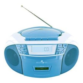 Schwaiger Sound4You CD-Radio blau