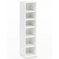 KADIMA DESIGN Wandregal 21 x 20 x 91 cm Weiß