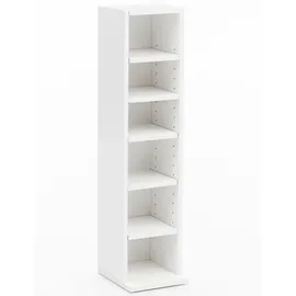 KADIMA DESIGN Wandregal 21 x 20 x 91 cm Weiß