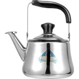 Cabilock 1.5L Flötenkessel Pfeifenkessel Gasherd Edelstahl Wasserkocher mit Filter Gasherd Wasserkessel Pfeifender Teekanne Haushalt Wasserkessel Induktion Teakettle für Küche Wandern Picknick Camping