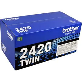 Brother TN-2420 schwarz 2er Set