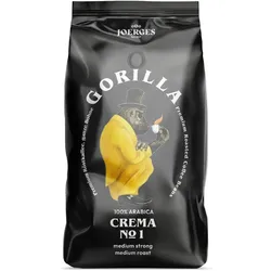 Gorilla Espresso Crema No. 1, Kaffeebohnen, Arabica Bohnen, 1.0 kg