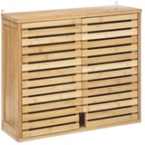 5five simply smart Bambusregal mit Regalböden für Badesaal, skandinavischer Stil zum Aufhängen Badschrank