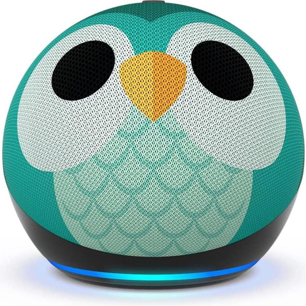 Amazon Echo Dot Kids 5. Generation (2022) (Amazon Alexa), Smart Speaker, Mehrfarbig