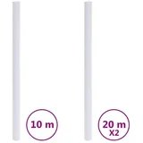 vidaXL Fensterfolien Matt Streifen-Design PVC