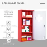 Erste-hilfe-schrank Medizinschrank Aus Edelstahl Mit Schloss, Sicheres & Praktisches Modell 3 Für Zuhause & Büro