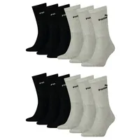 Puma Socken CREW SOCK 12P in 666 - black/grey