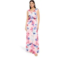 Vera Mont Damen mit Raffung 48, Cream/Pink - 48W