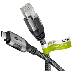 Goobay Ethernet-Kabel USB-C 70699