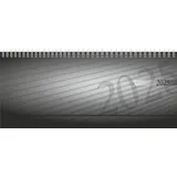rido/idé Querterminbuch Modell septant (2025) 2 Seiten = 1 Woche 305 × 105 mm 128 Seiten PP-Einband Anthrazit