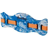 Fashy Unisex – Erwachsene Aqua Gürtel, Blau/Orange, M