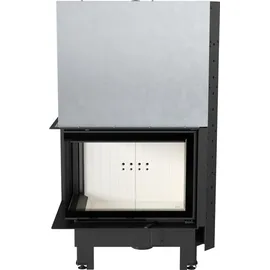 Kratki Kamineinsatz MBZ Stahl Schwarz