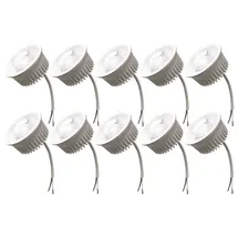 Trango LED Modul MOCOBSD-10 5W GU10 3000K warmweiß 10 St.