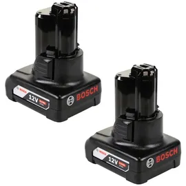 Bosch GAL 12V-40 Schnell Ladegerät + 2 x 6,0 Ah Akku