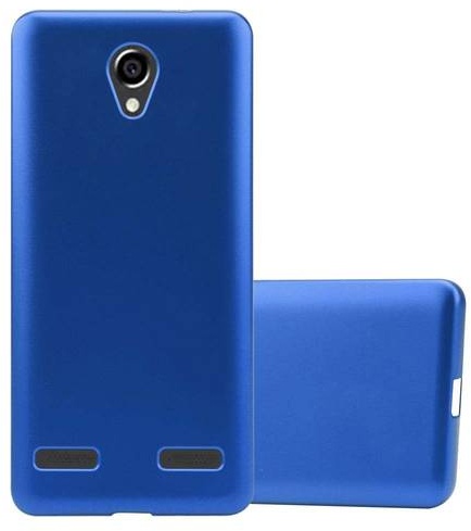 Cadorabo Schutzhülle für ZTE Blade L7 Hülle in Blau Handyhülle TPU Silikon Etui Cover Case