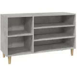 vidaXL Schuhregal 102 x 60 x 36 cm grau / betongrau