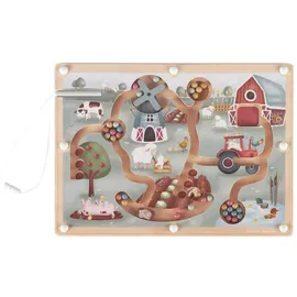 Little Dutch Magnetisches Labyrinth Little Farm mehrfarbig