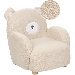 Kindersessel Teddybär BOO Bouclé Beige