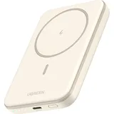 Ugreen Magnetic wireless Powerbank (Akku) - Beige - 5000 mAh