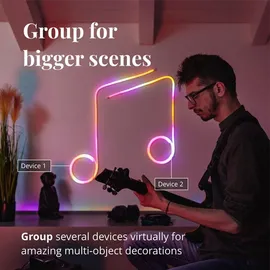 Twinkly Flex LED-Streifen RGB 2m (TWFL200STW-WEU)