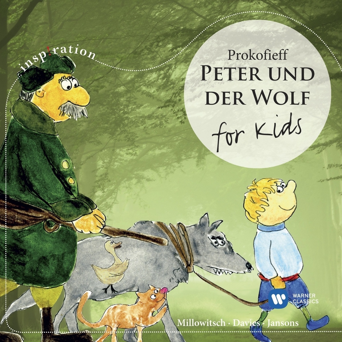Peter U. D. Wolf: For Kids - Millowitsch  Davies  Jansons. (CD)