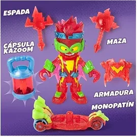 Alltoys SUPERTHINGS Rivals of Kaboom Secret Base Fury Storm – Geheime Höhle von Fury Storm, inkl. 1 Kazoom Kid und 1 SuperThing Exclusive und viel Zubehör