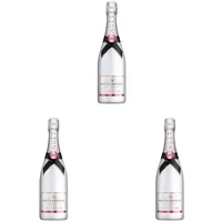 Moët & Chandon Ice Impérial Rosé Champagner, 0,75L (Packung mit 3)