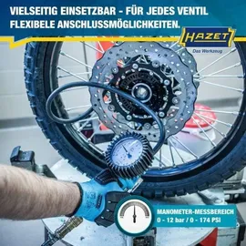 HAZET Reifenfüllmessgerät 9041G-1, geeicht
