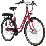 Saxonette Fashion Plus 2.0 - E-Citybike Classic 7 Gang-Rücktrittbremse Wave