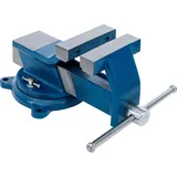 BGS Schraubstock Stahl 125 mm blau