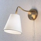 LINDBY Ethan, Wandleuchte Brass (9624686)