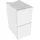 Keuco Waschtischunterschrank 2 Auszüge 35 x 70 x 53,5 cm Anthrazit/Glas
