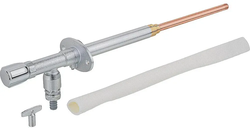 Außenarmatur Frostsicher Anschluss DN 15(1/2'') ohne Belüfter, Steckschlüssel Oberteil