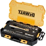 DeWalt Mechaniker 1/4" und 3/8" Antriebs-Steckschlüsselsatz 34-tlg.