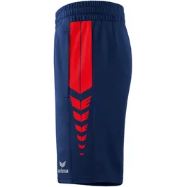 Erima Six Wings Worker Shorts new navy/rot XXL